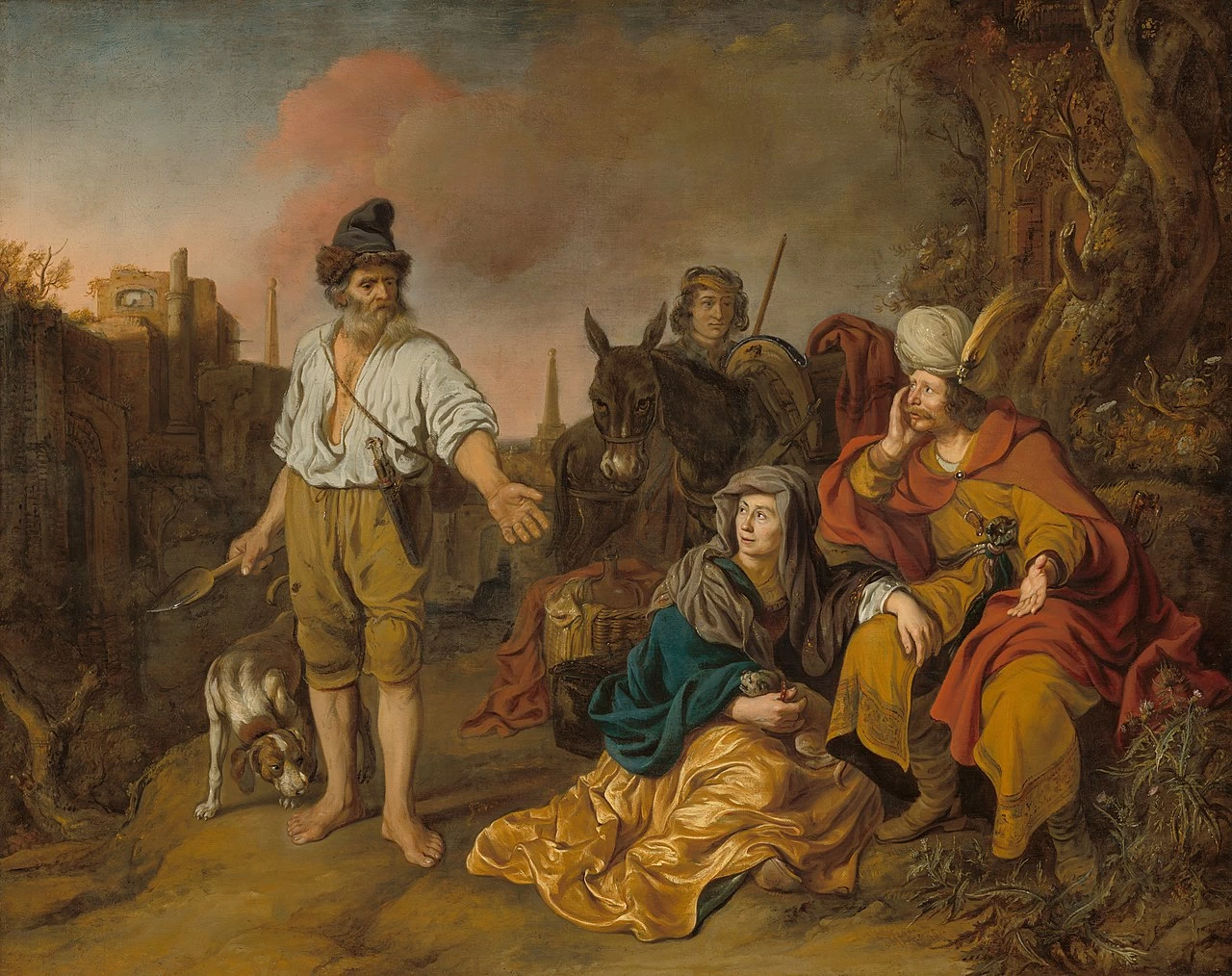 Il Levita a Ghibea - National Gallery of Art, Washington DC
